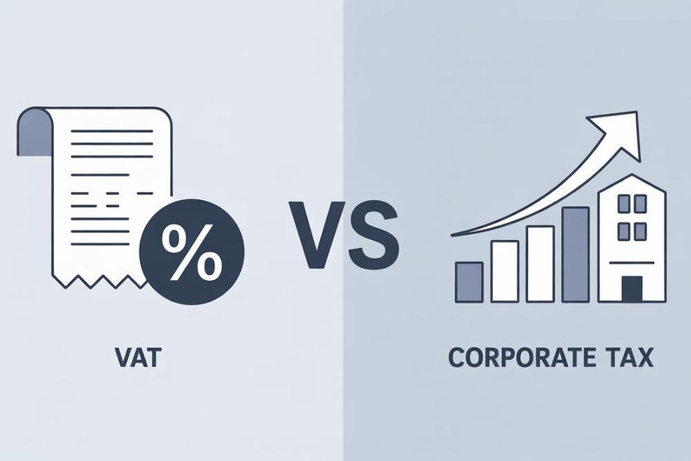 VAT vs Corporate Tax A Complete Guide for UAE Companies